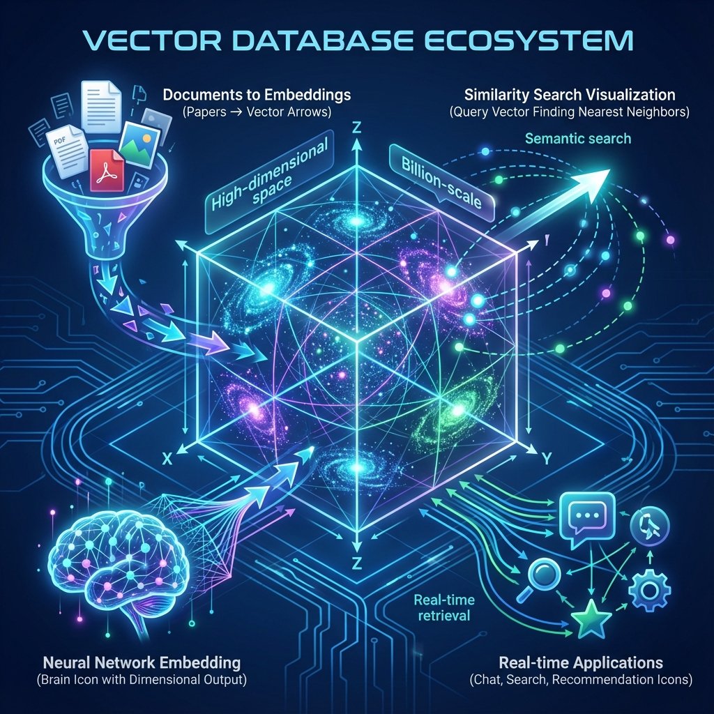 Vue d’ensemble des bases de données vectorielles pour le stockage et la recherche d’embeddings en IA