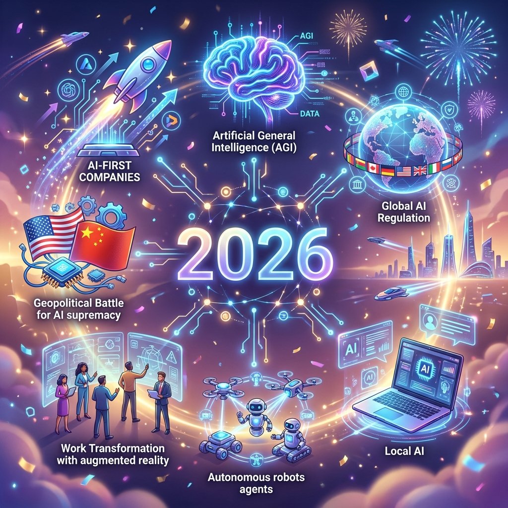 Bonne année 2026 : L&rsquo;année de la maturité de l&rsquo;IA