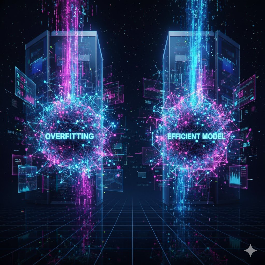 illustration futuriste et dynamique illustrant le concept du nombre de paramètres dans les modèles d'intelligence artificielle illustration futuriste et dynamique illustrant le concept du nombre de paramètres dans les modèles d’intelligence artificielle