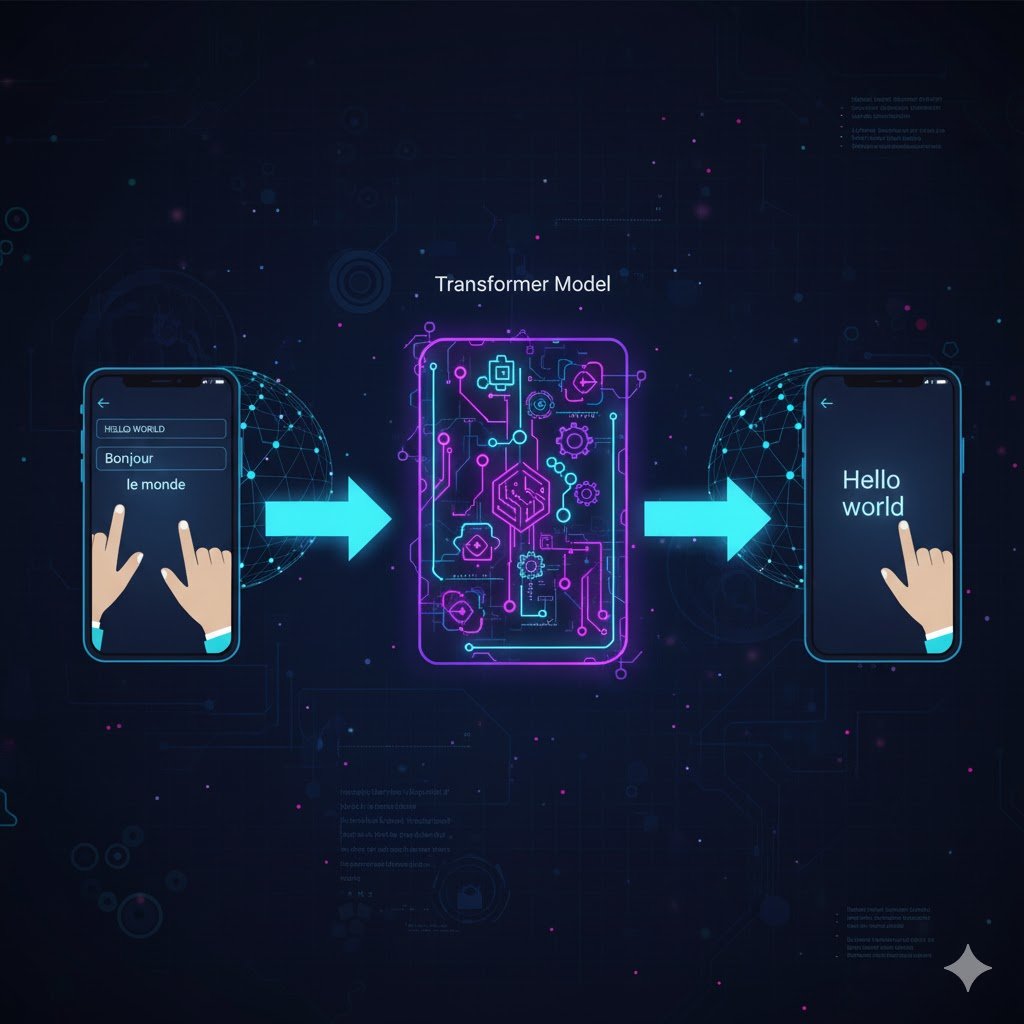 Exemple d&rsquo;application Transformer pour de la traduction